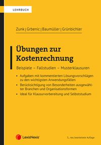 Produktbild: &Uuml;bungen zur Kostenrechnung