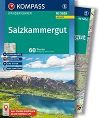 Produktbild: KOMPASS Wanderf&uuml;hrer Salzkammergut, 60 Touren mit Extra-Tourenkarte