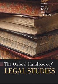 Produktbild: The Oxford Handbook of Legal Studies