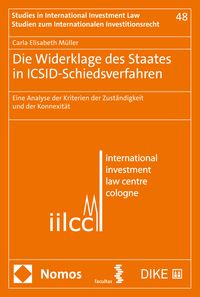 Produktbild: Die Widerklage des Staates in ICSID-Schiedsverfahren