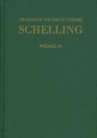 Produktbild: Schelling, F: Historisch-kritische Ausgabe Band 1/10