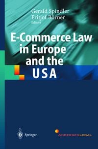 Produktbild: E-Commerce Law in Europe and the USA