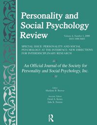 Produktbild: Personality and Social Psychology at the Interface
