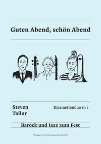 Produktbild: Guten Abend, sch&ouml;n Abend: Ausgabe f&uuml;r Klarinettenduo