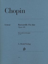 Produktbild: Fr&eacute;d&eacute;ric Chopin - Barcarolle Fis-dur op. 60