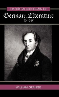 Produktbild: Historical Dictionary of German Literature to 1945