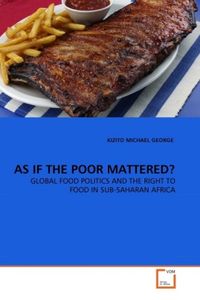 Produktbild: Michael George, K: As If The Poor Mattered?