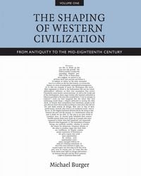 Produktbild: The Shaping of Western Civilization, Volume I