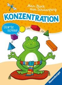 Produktbild: Mein Block zum Schulanfang: Konzentration