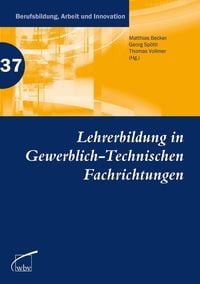 Produktbild: Lehrerbildung in Gewerblich-Technischen Fachrichtungen