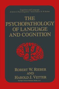 Produktbild: The Psychopathology of Language and Cognition