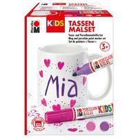 Produktbild: Marabu KiDS Porcelain und Glaspainter Tassen Malset Mia
