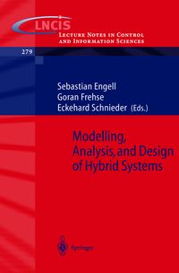 Produktbild: Modelling, Analysis and Design of Hybrid Systems