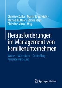 Produktbild: Herausforderungen im Management von Familienunternehmen