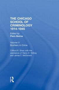 Produktbild: CHICAGO SCHOOL CRIMINOLOGY Volume 5
