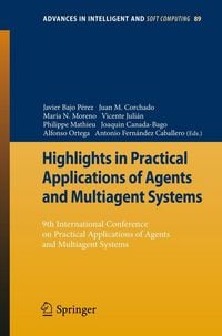 Produktbild: Highlights in Practical Applications of Agents and Multiagent Systems