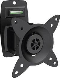 Produktbild: Digitus DA-90350 Monitor-Wandhalterung 1 Display(s) 38,1 cm (15") - 68,6 cm (27") Schwarz Schwenkbar, Rotierbar