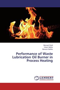 Produktbild: Performance of Waste Lubrication Oil Burner in Process Heating