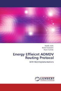 Produktbild: Joshi, H: Energy Effieicnt AOMDV Routing Protocol
