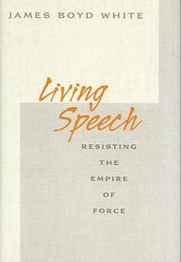 Produktbild: Living Speech: Resisting the Empire of Force