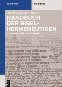 Produktbild: Handbuch der Bibelhermeneutiken