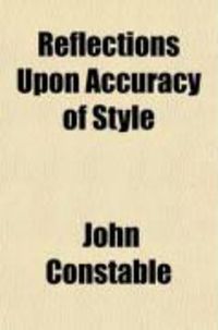 Produktbild: Reflections Upon Accuracy of Style; In Five Dialogues