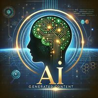 Produktbild: AI-Generated Content (AI & Wealth Creation, #8)
