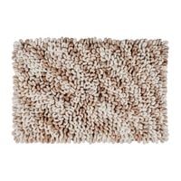 Produktbild: Badteppich Mod. Lerici Wei&szlig;-Beige, 60 x 90 cm, rutschfest und schnelltrocknend