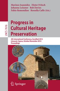 Produktbild: Progress in Cultural Heritage Preservation