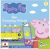 Bild vom Artikel Peppa Pig Hörspiel 07. Der Camping-Urlaub (und 5 weitere Geschichten) vom Autor Peppa Pig Hörspiele
