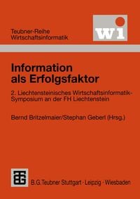 Produktbild: Information als Erfolgsfaktor