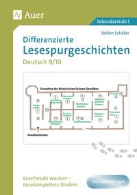 Produktbild: Differenzierte Lesespurgeschichten Deutsch 9-10