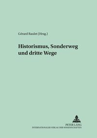 Produktbild: Historismus, Sonderweg und Dritte Wege