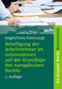 Produktbild: Beteiligung der Arbeitnehmer im Unternehmen auf der Grundlage des europ&auml;ischen Rechts