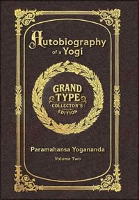 Produktbild: Large Print - Autobiography of a Yogi, Volume 2 of 2 - Grand Type Collector's Edition - Matte Hardcover with Dust Jacket