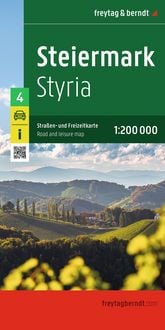 Produktbild: Steiermark, Stra&szlig;en- und Freizeitkarte 1:200.000, freytag & berndt
