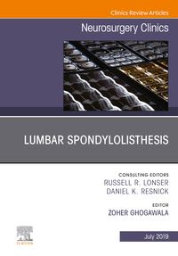 Produktbild: Lumbar Spondylolisthesis, An Issue of Neurosurgery Clinics of North America, Ebook