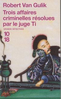 Produktbild: Trois affaires criminelles r&eacute;solues par le juge Ti