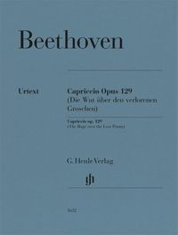 Produktbild: Ludwig van Beethoven - Alla Ingharese quasi un Capriccio G-dur op. 129 (Die Wut &uuml;ber den verlorenen Groschen)
