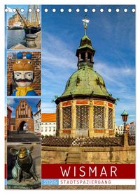 Produktbild: Wismar - Stadtspaziergang (Tischkalender 2026 DIN A5 hoch), CALVENDO Monatskalender