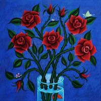 Produktbild: ROSES (Cherry Red Eco Mix Vinyl)