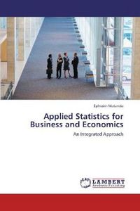 Produktbild: Matanda, E: Applied Statistics for Business and Economics
