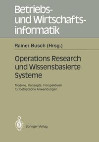 Produktbild: Operations Research und Wissenbasierte Systeme