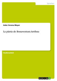 Produktbild: La p&agrave;tria de Bonaventura Arribau