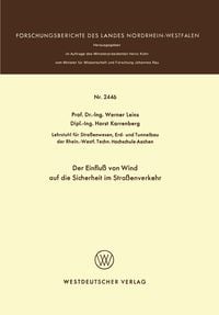 Produktbild: Der Einflu&szlig; von Wind auf die Sicherheit im Stra&szlig;enverkehr
