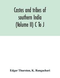 Produktbild: Castes and tribes of southern India (Volume II) C To J