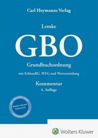 Produktbild: GBO Kommentar