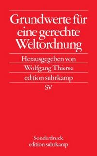 Produktbild: Grundwerte f&uuml;r eine gerechte Weltordnung