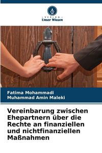 Produktbild: Vereinbarung zwischen Ehepartnern &uuml;ber die Rechte an finanziellen und nichtfinanziellen Ma&szlig;nahmen