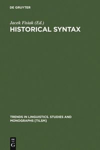 Produktbild: Historical Syntax